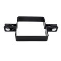 Abrazadera intermedia para paneles de vallado 100x100 mm negro 000-778 (3)