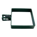 Abrazadera final para paneles de vallado 100x100 mm verde 000-783 (3)