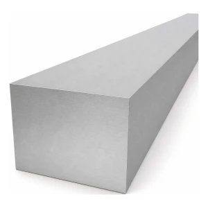 Pletina de aluminio 80×60 mm EN AW-6060 T6/T66 – longitud 2000 mm