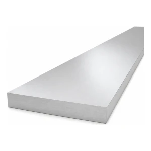 Pletina de aluminio EN AW-6060 T6/T66 – 100×15 mm, longitud 2000 mm