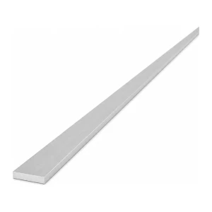 Pletina de aluminio 15×3 mm EN AW-6060 T6/T66, longitud 2000 mm