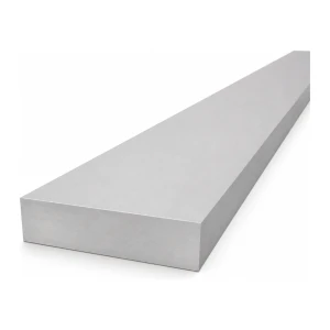 Pletina de aluminio EN AW-6060 T6/T66 – 80×20 mm, longitud 2000 mm
