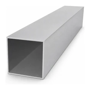 Tubo cuadrado de aluminio 150×150×4 mm – perfil cerrado L=2000 mm