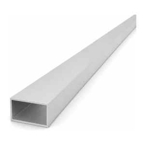 Tubo rectangular de aluminio 18×30×1,2 mm – perfil cerrado L=2000 mm EN AW-6060