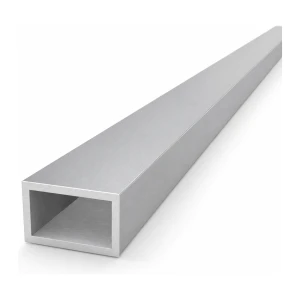 Tubo de aluminio rectangular 25×40×3 mm EN AW-6060 – longitud 2000 mm