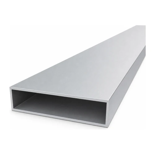 Tubo de aluminio rectangular 25×100×2 mm – perfil cerrado EN AW-6060, L=2000 mm 001-855 (1)