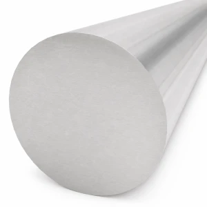 Barra de aluminio redonda maciza Ø115 mm – duraluminio 2017A T4, L=2000 mm