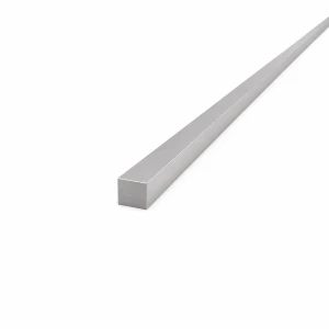 Barra cuadrada maciza de aluminio 10×10 mm – EN AW-6060, L=2000 mm