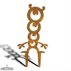 Decoración de jardín colgante Monstruo Terrible Rebis L – decoración Corten 20×41 cm