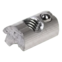 Tuerca deslizante M8 con bola de muelle para perfil FV – aluminio 6060