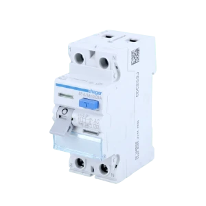 Hager CDA225J – interruptor diferencial 1P+N 25A 30mA tipo A