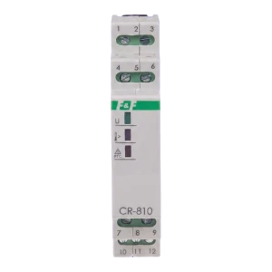F&F CR-810DUO – relé resistivo PTC para protección térmica de motores y transformadores