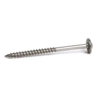 Tornillo para madera TCS M6x80/48 acero inoxidable A2 – montaje FV en cabios