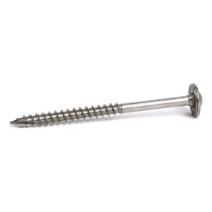 Tornillo para madera TCS M6x80/48 acero inoxidable A2 – montaje FV en cabios