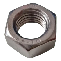 Tuerca hexagonal M12 DIN 934 – acero inoxidable A2-70 para instalaciones fotovoltaicas