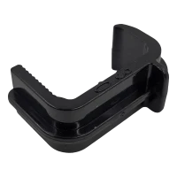 Clip de montaje negro de 30 mm para pinchos antipájaros en paneles fotovoltaicos