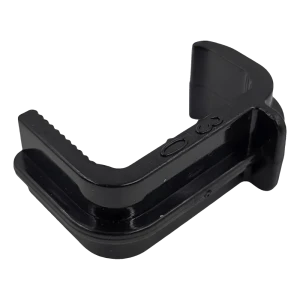 Clip de montaje negro de 30 mm para pinchos antipájaros en paneles fotovoltaicos