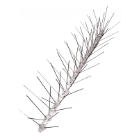 Pinchos antipájaros de 50 cm – listón disuasorio de 120 púas/m, acero inoxidable