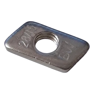 Inserto roscado M8 tipo 28/15 acero inoxidable A2 para perfiles de montaje FV