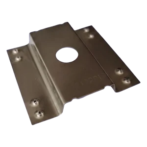 Placa de puesta a tierra tipo Ω de acero inoxidable A2 para módulos fotovoltaicos