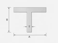 Perfil T de aluminio 30×30×3 mm – sección T EN AW-6060 longitud 2000 mm 001-868 (2)