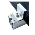 Perfil de montaje PV de aluminio 40×40 mm anodizado en negro – riel de 625 cm para tornillos M10 PV-01-02-AN (2)