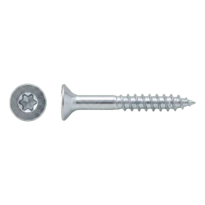 Tornillo para madera de acero inoxidable A2 TX20 4,0×70 mm – cabeza avellanada, rosca parcial – caja de 200 uds.