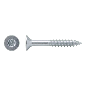 Tornillo para madera de acero inoxidable A2 TX20 4,0×60 mm – cabeza avellanada, rosca parcial – caja de 200 uds.