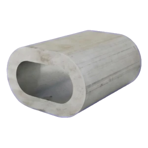 Casquillo de aluminio para cable de acero de 6 mm – EN 13411-3