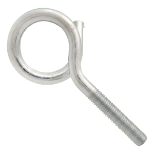 Gancho para columpio con rosca métrica zincado M6×140 mm