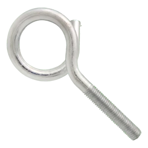 Gancho para columpio con rosca métrica galvanizado M10×80 mm
