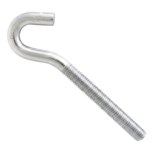 Hembrilla abierta con rosca métrica galvanizada M6×80 mm