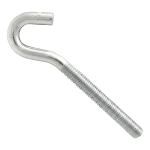 Hembrilla abierta con rosca métrica galvanizada M10×120 mm