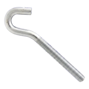 Hembrilla abierta con rosca métrica galvanizada M6×60 mm