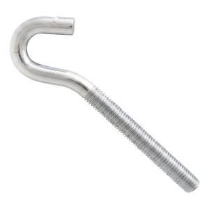 Hembrilla abierta con rosca métrica galvanizada M10×80 mm