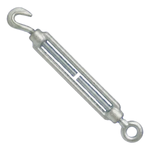 Tensor gancho-ojo galvanizado M5×70 mm, DIN 1480