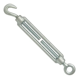 Tensor gancho-ojo galvanizado M6×110 mm, DIN 1480