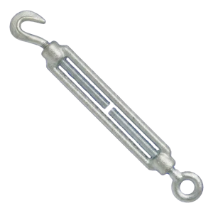 Tensor gancho-ojo galvanizado M14×140 mm, DIN 1480