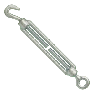Tensor gancho-ojo galvanizado M20×200 mm – DIN 1480