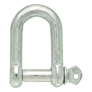 Grillete recto galvanizado 10 mm – perno roscado M10
