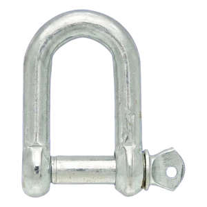Grillete recto galvanizado 12 mm – perno roscado M12