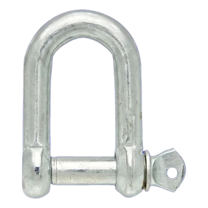 Grillete recto galvanizado 18 mm – perno roscado M18