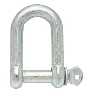 Grillete recto galvanizado 5 mm – perno roscado M5