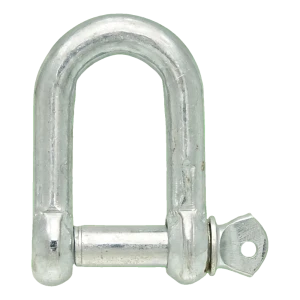 Grillete recto galvanizado 22 mm – perno roscado M22