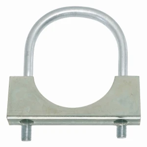 Conector para abrazadera en U galvanizado Ø6 × 23 mm, para tubo de 1/2"