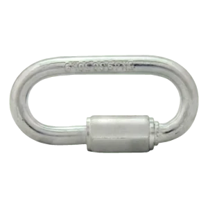 Eslabón rápido (conector rápido) galvanizado de 5 mm – carga nominal de 125 kg