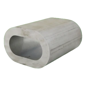 Casquillo de aluminio para cable de acero 14 mm – EN 13411-3