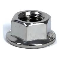 Tuerca con brida de acero inoxidable A2 DIN 6923 M8
