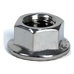 Tuerca con brida de acero inoxidable A2 DIN 6923 M8