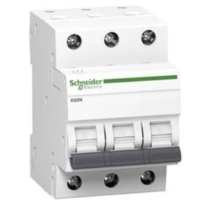 Interruptor automático C 20A 3P 6kA K60N-C20-3 Acti9 A9K02320 SCHNEIDER ELECTRIC